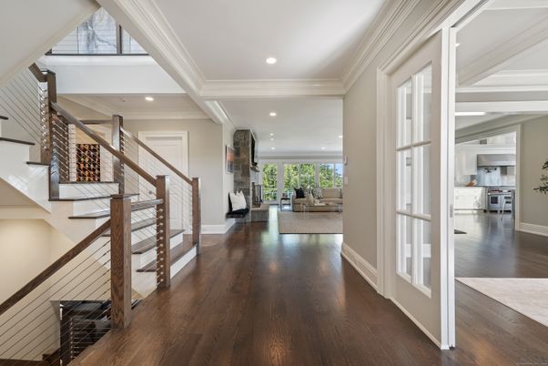 Interior, Recessed Lighting, Wood Texture Flooring