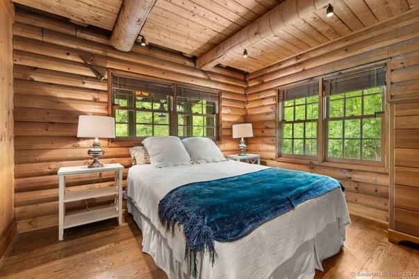 Bedroom, Interior, Wooden Beams, Wooden Ceilings, Wood Texture Flooring, Wooden Walls