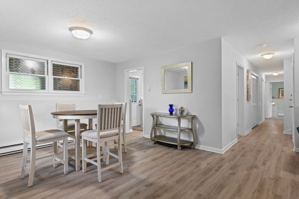 Dining room, Interior, Wood Texture Flooring