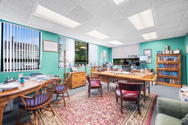 Home Office, Interior, Recessed Lighting