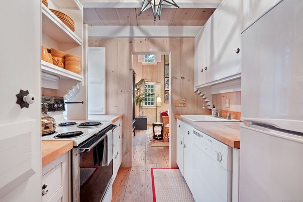 Interior, Kitchen, Wooden Ceilings, Wood Texture Flooring, Wooden Walls