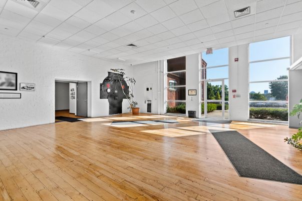 Fitness Equipment, Interior, Wood Texture Flooring