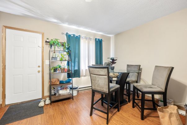 Dining room, Interior, Wood Texture Flooring