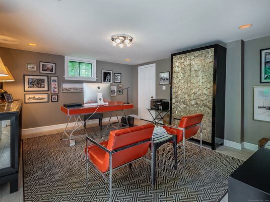 Home Office, Interior, Recessed Lighting