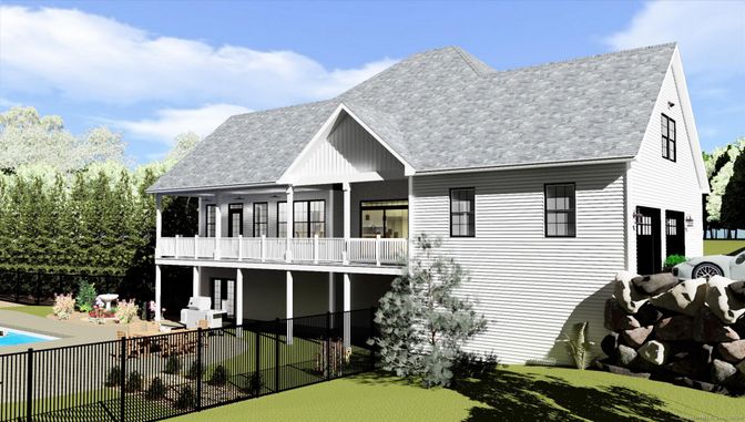 Exterior, Facade, Farmhouse