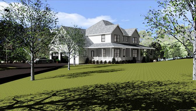 Backyard, Exterior, Facade, Queen Anne Victorian
