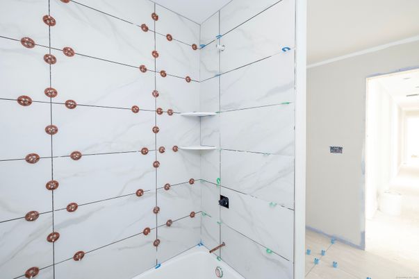 Bathroom, Interior, Marble Walls
