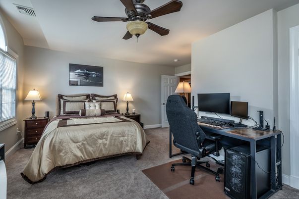 Bedroom, Home Office, Interior