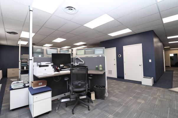 Home Office, Interior, Recessed Lighting