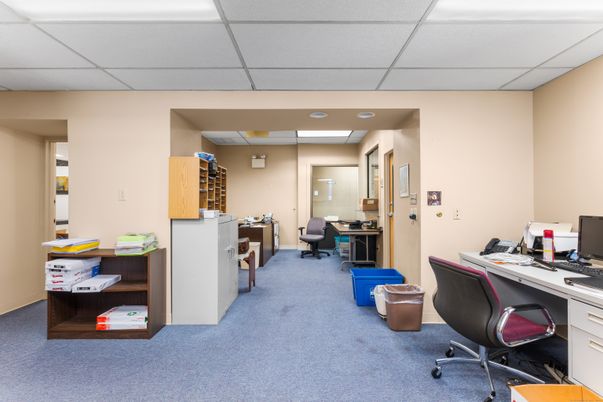 Home Office, Interior, Recessed Lighting