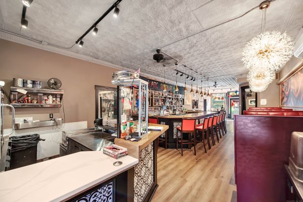 Interior, Pendant Lights, Wood Texture Flooring
