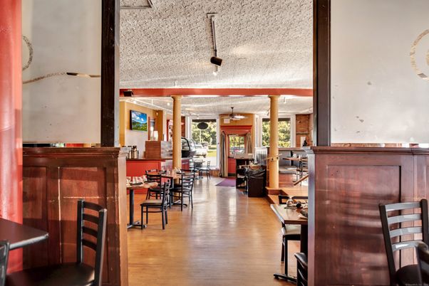 Dining room, Interior, Wood Texture Flooring