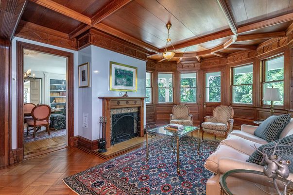 Fireplace, Interior, Living room, Wooden Beams, Wooden Ceilings, Wood Texture Flooring, Wooden Walls