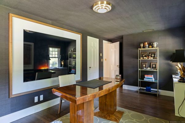 Dining room, Interior, Wood Texture Flooring