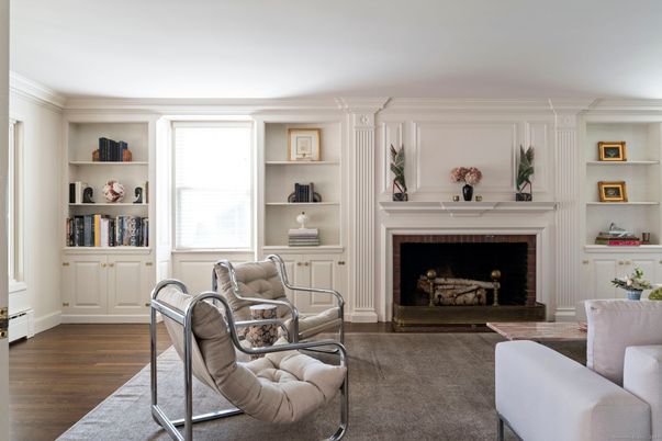 Fireplace, Interior, Wood Texture Flooring