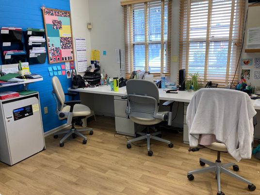 Home Office, Interior, Wood Texture Flooring