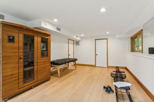 Interior, Recessed Lighting, Sauna Room