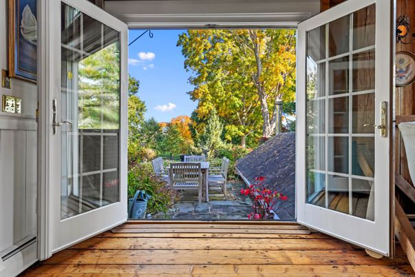 Exterior, Wood Texture Flooring