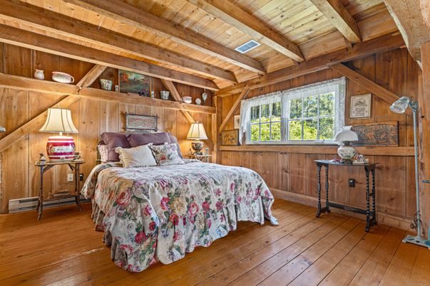 Bedroom, Interior, Wooden Beams, Wooden Ceilings, Wood Texture Flooring, Wooden Walls