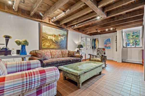 Interior, Living room, Wooden Beams, Wooden Ceilings