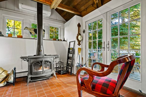 Fireplace, Interior, Wooden Beams, Wooden Ceilings