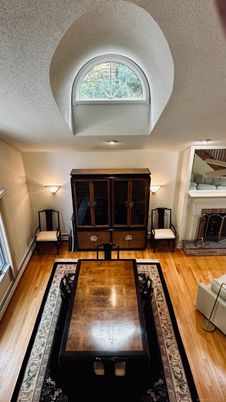 Fireplace, Interior, Wood Texture Flooring