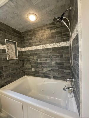 Bathroom, Interior, Wooden Walls