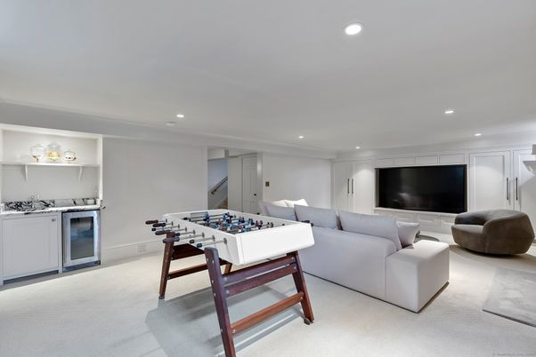 Game Room, Interior, Living room, Recessed Lighting