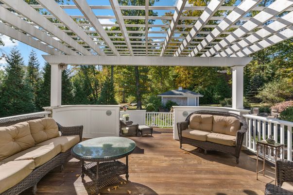 Exterior, Wood Texture Flooring