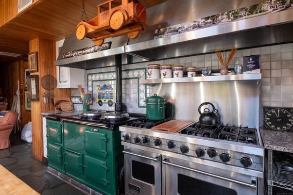 Interior, Kitchen, Pendant Lights, Stainless Steel Appliances