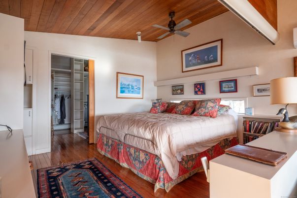 Bedroom, Interior, Wooden Ceilings, Wood Texture Flooring