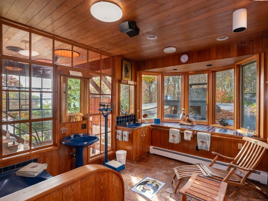 Interior, Recessed Lighting, Wooden Ceilings, Wooden Walls