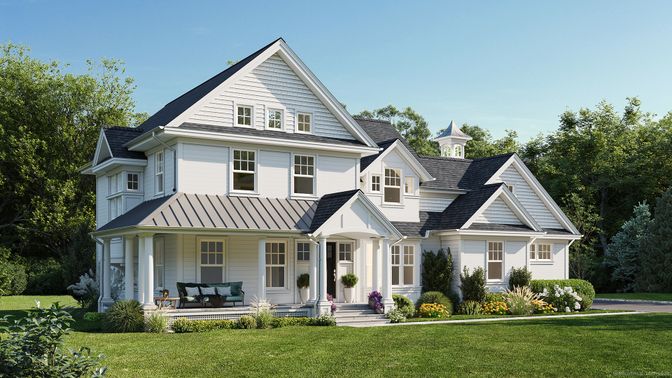 Exterior, Facade, Farmhouse