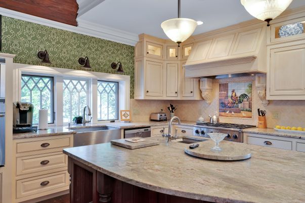 Interior, Kitchen, Pendant Lights, Stainless Steel Appliances