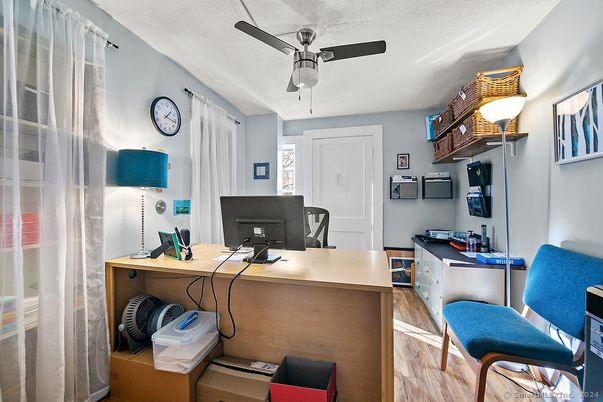 Home Office, Interior, Wood Texture Flooring