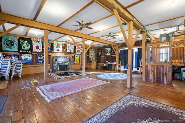 Fireplace, Interior, Wood Texture Flooring