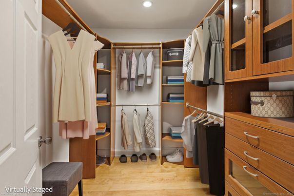 Interior, Recessed Lighting, Walk-in Closets, Wood Texture Flooring