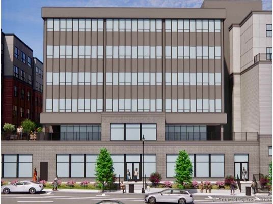 Exterior, Facade, Brick Facade, Highrise