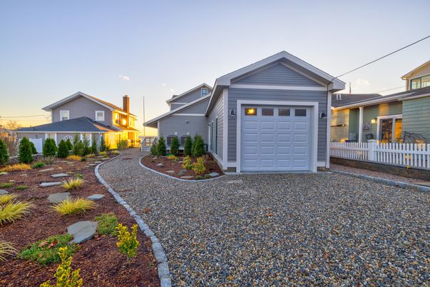 Backyard, Detached Garage, Exterior