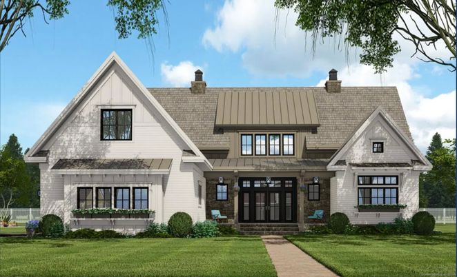 Exterior, Facade, Farmhouse