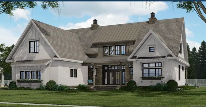 Exterior, Facade, Farmhouse