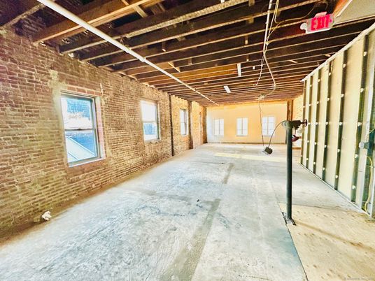 Interior, Stone Walls, Wooden Beams