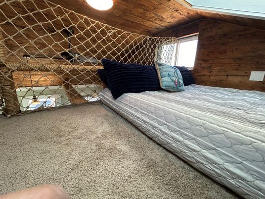 Bedroom, Interior, Wooden Ceilings, Wooden Walls