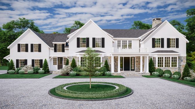 Exterior, Facade, Farmhouse