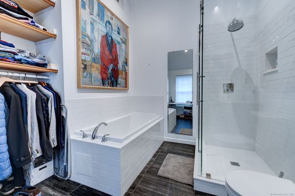 Bathroom, Glass Shower, Interior, Walk-in Closets
