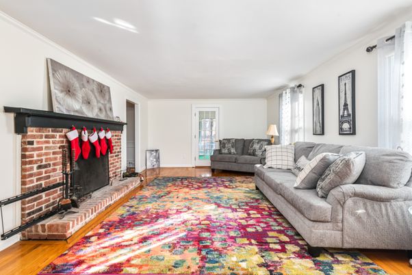 Fireplace, Interior, Living room, Wood Texture Flooring