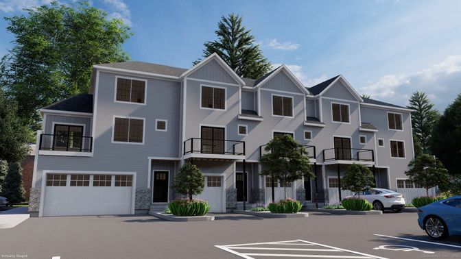 Attached, Exterior, Facade, Rowhouse