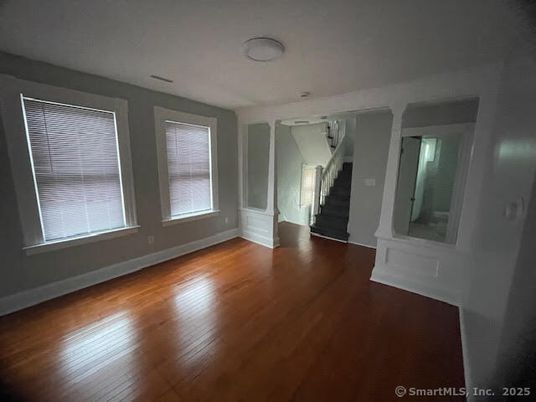 Empty room, Interior, Wood Texture Flooring