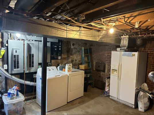 Interior, Stone Walls, Utility Closets, Washer