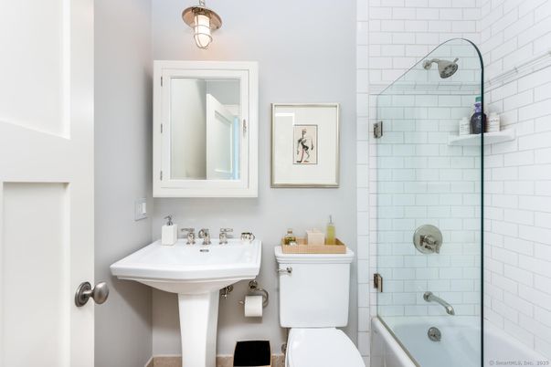 Bathroom, Glass Shower, Interior